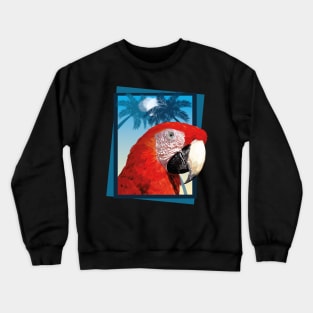 Scarlet macaw Crewneck Sweatshirt